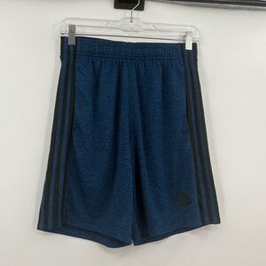 Adidas‎ blue stripe shorts nwt small